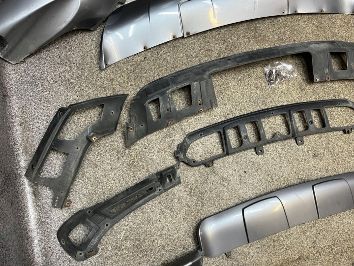 PAQUET AERO BAGUETTES PARE-CHOCS AVANT ARRIÈRE SUPPORTS BMW X5 E70 A52 A52/7 JEU OE