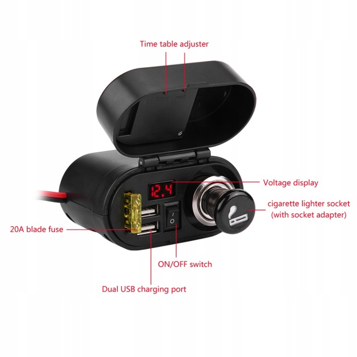 6CM ALLUME-CIGARE MOTOCYCLETTE CIGARATTE 71IFE