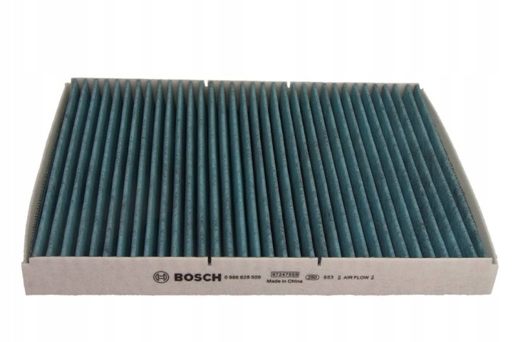 BOSCH 0 986 628 509 FILTRE VENTILATION ESPACES PASAZERSKIEJ