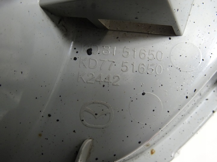 MAZDA CX-5 PHARE ARRIÈRE DANS PARE-CHOCS ANTIBROUILLARD DROITE UK KD8151650 KD7751650