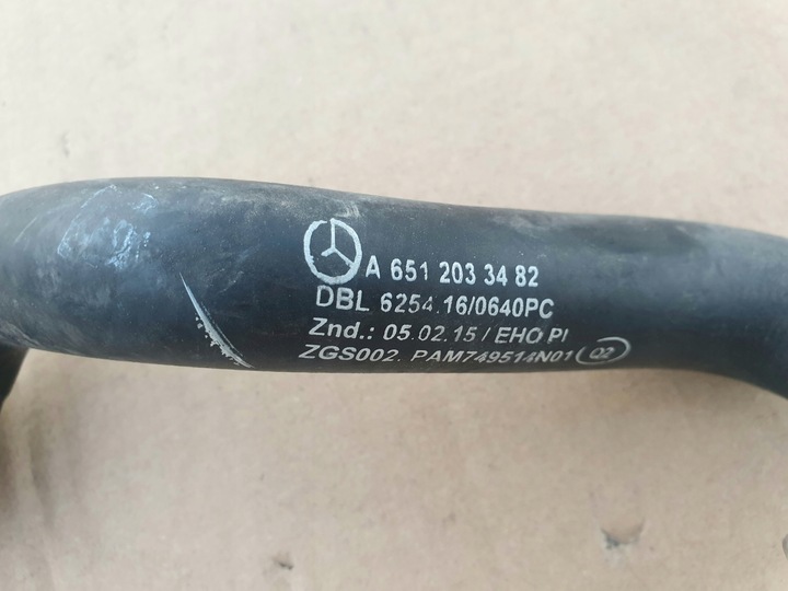 TUBULADURA TUBO CABLE DE AGUA MERCEDES VITO W447 POZNAN 