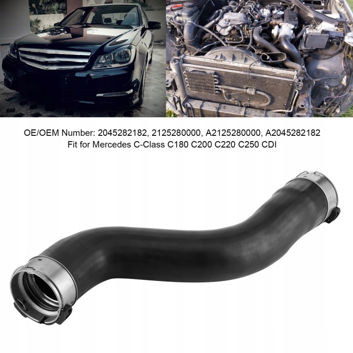 TUYAU WEZOWA TURBO ÉCHANGEUR AIR-AIR 2125280000 CONVIENT VERS MERCEDESA CCLASS R3