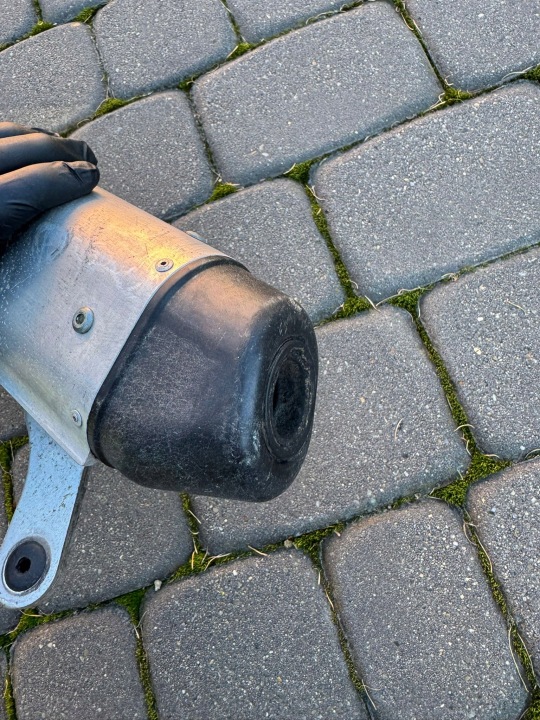 YAMAHA YZ 125 ÉCHAPPEMENT EMBOUT SILENCIEUX EXHAUST SILENCER OEM 2002-2004