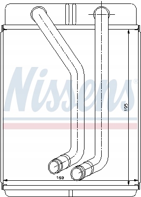 WYMIENNIK CIEPLA, CALEFACCIÓN INTERIOR NISSENS 77507 