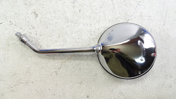 P112 RÉTROVISEURS MPC CHROME ROND M8 M10 KAWASAKI VULCAN 1500 800 EN 500