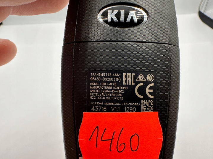 CLÉ CLÉ TÉLÉCOMMANDE KIA SPORTAGE IV TUCSON IV 95430-D9200 COMME NEUF