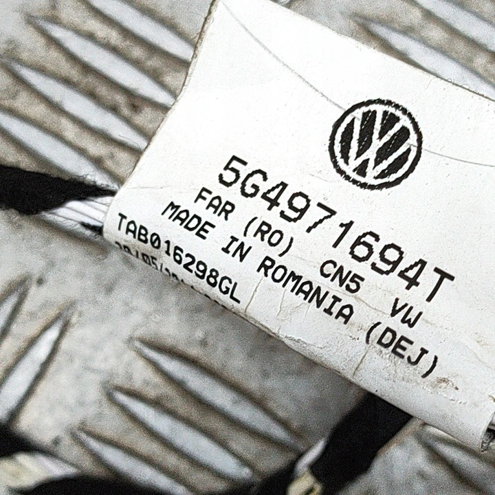 VOLKSWAGEN GOLF VII 2015 AUTRE FAISCEAU DE CÂBLES FILS CÂBLES