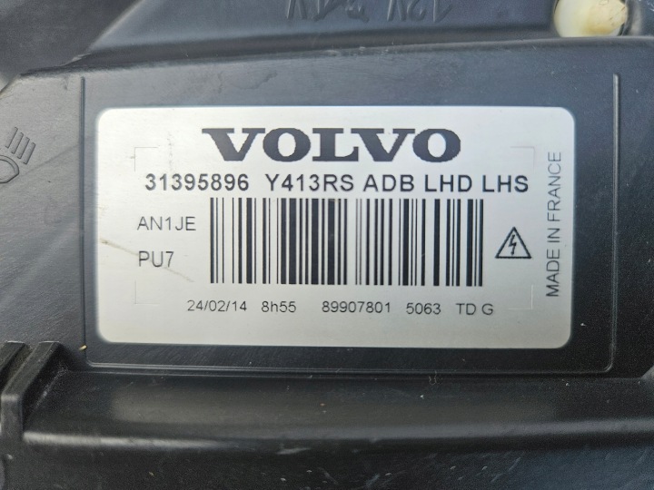 VOLVO XC60 LIFT PHARE GAUCHE XÉNON 31395896