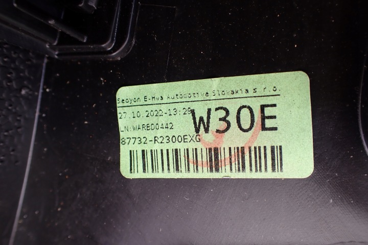 KIA SPORTAGE 5 V 21- MOULURE REVÊTEMENT GARDE-BOUE ARRIÈRE ARRIÈRE DROITE 87734-R2300