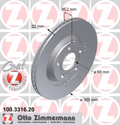 DISCOS ZAPATAS PARTE TRASERA ZIMMERMANN AUDI A4 B6 DESCAPOTABLE 