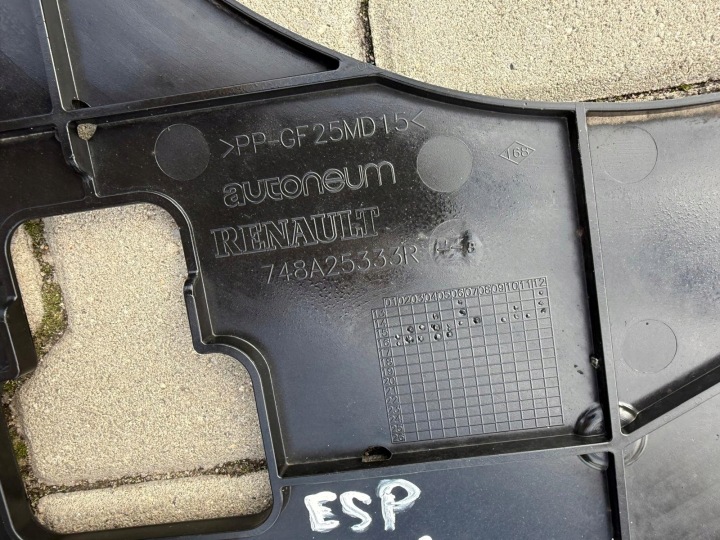 RENAULT ESPACE V 14-23 CAPUCHONS PROTECTION INFÉRIEURE CHÂSSIS MOTEUR BOÎTES
