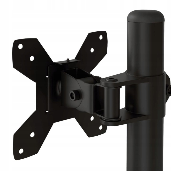 SUPPORT SUR MONITEUR NOIR ACIER VESA 75/100 MM LUMARKO!