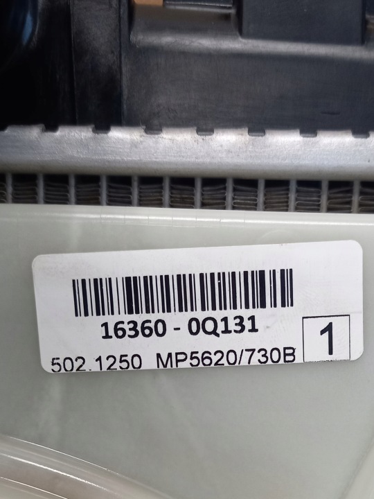 ENSEMBLE RADIATEURS VENTILATEUR TOYOTA AYGO X 1.0 VTI 2022-88450-0H030-A