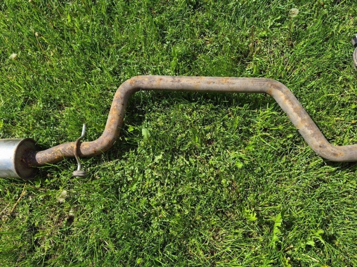 SILENCIEUX ÉCHAPPEMENT CENTRAL STRAIGHT PIPE AUDI A3 S3 8P 2,0 TDI 1K0253211C