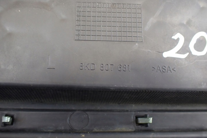GRILLE HALOGÈNE PARE-CHOCS AUDI A4 B8 8KD807681 GAUCHE AVANT