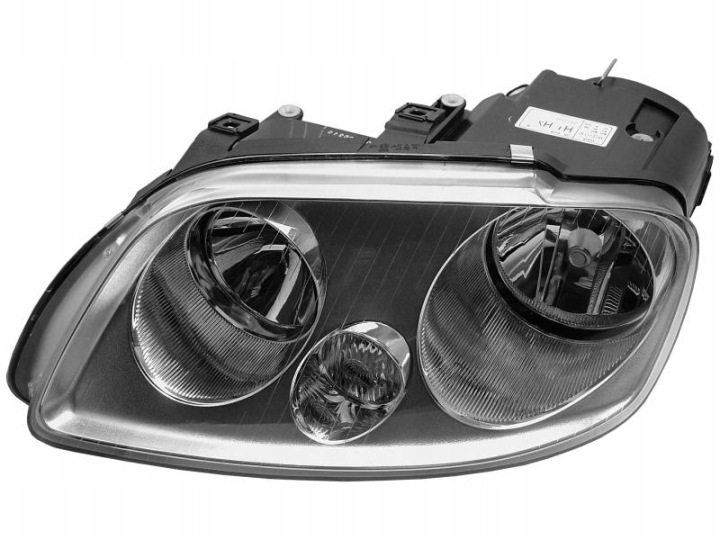 PROJECTEUR CADDY 04-07 GAUCHE H1+H7/EL/SI/TYC