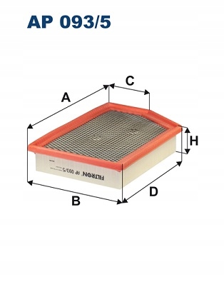 FILTRON AP 093/5 FILTER AIR photo 2 - milautoparts-fr.ukrlive.com