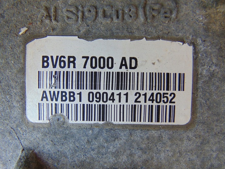 BOÎTE DE VITESSES AUTOMATE TRANSMISSION SEMI-AUTOMATIQUE FORD C-MAX MK2 2.0 TDCI BV6R-7000-AD