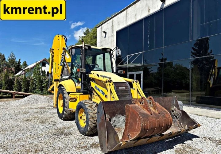 KOMATSU WB93R-2 KOPARKO-LADOWARKA 2004R. JCB 3CX, CAT 428 432, CASE 580 5
