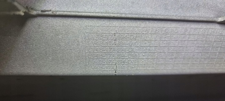 PARE-CHOCS ARRIÈRE ARRIÈRE FORD KUGA MK3 ST LINE 19-23