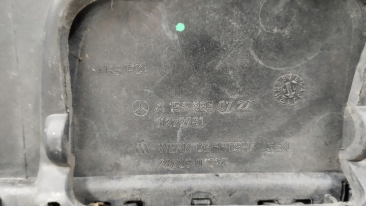 PARE-CHOCS AVANT AVANT MERCEDES GLA W156 X156 13-16