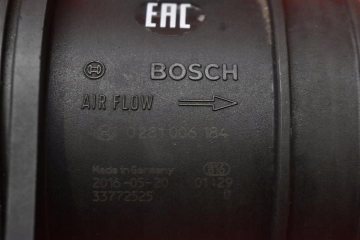 DÉBITMÈTRE 33772525 0281006184 VOLVO S70 V70 2 II 2.4 D5 163 KM 04-08