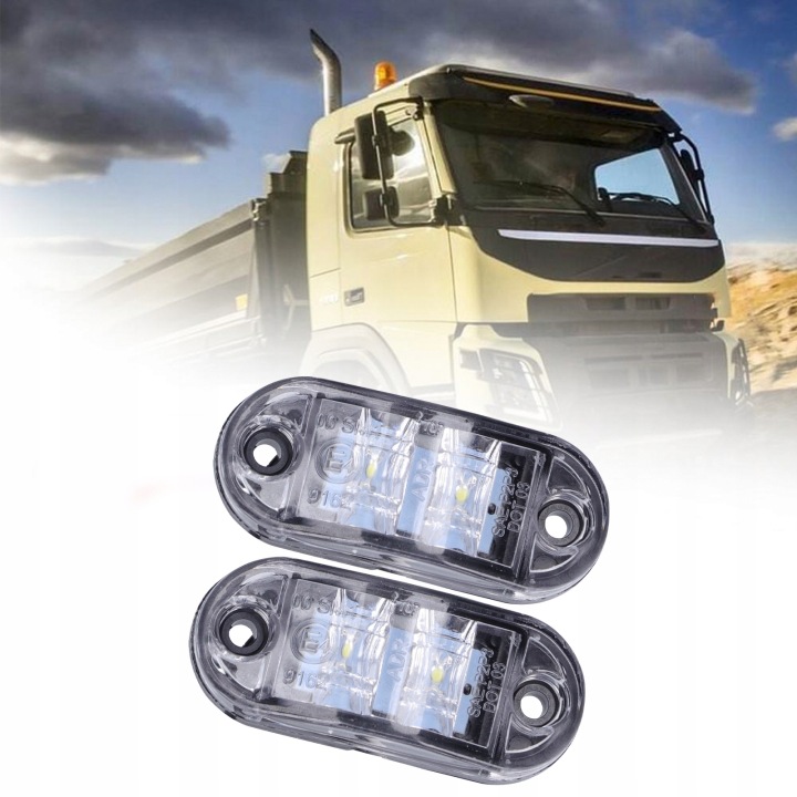 10-30V 2LED SWIATO GLOBAL LATÉRAL AMPOULE