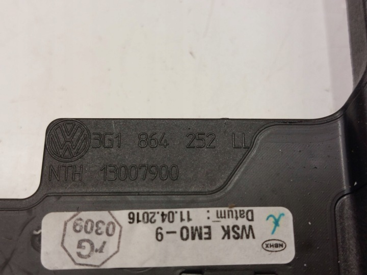 CHÂSSIS LEVIER DE VITESSES VOLKSWAGEN PASSAT B8 3G1864252