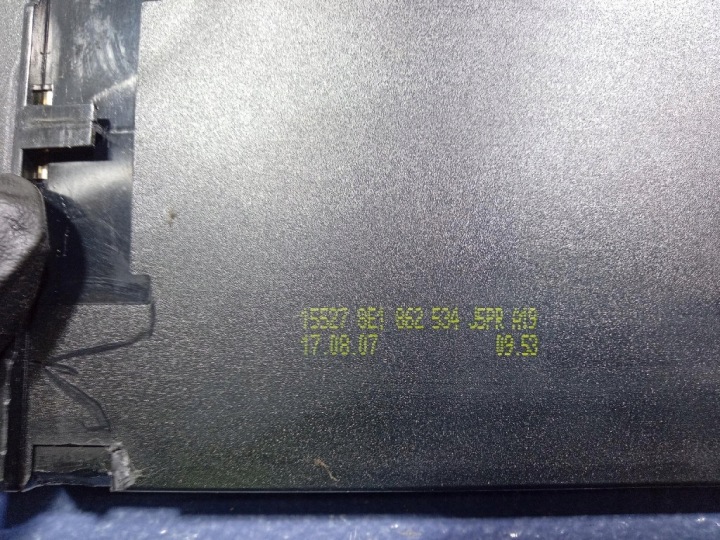 AUDI A4 B6 B7 POIGNÉE SUR GODET CUPHOLDER 8E1862534