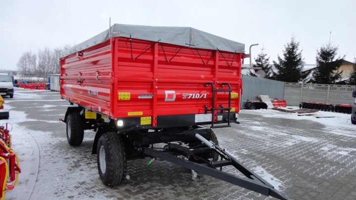 REMORQUE ROLNICZA MÉTAL FACH 6T SYMBOLE T710/1