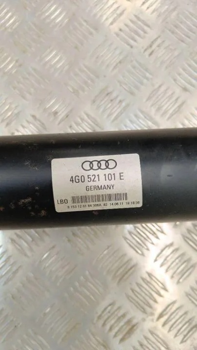 ARBRE DE TRANSMISSION AUDI A6 (4F2, C6) 4G0521101E 3.0L GASOLINE 2012
