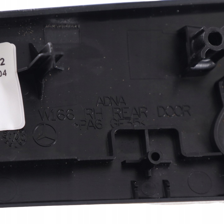 MERCEDES ML W166 MOULURE FLANC PORTES ARRIÈRE DROITE ALUMINIUM A1667301022
