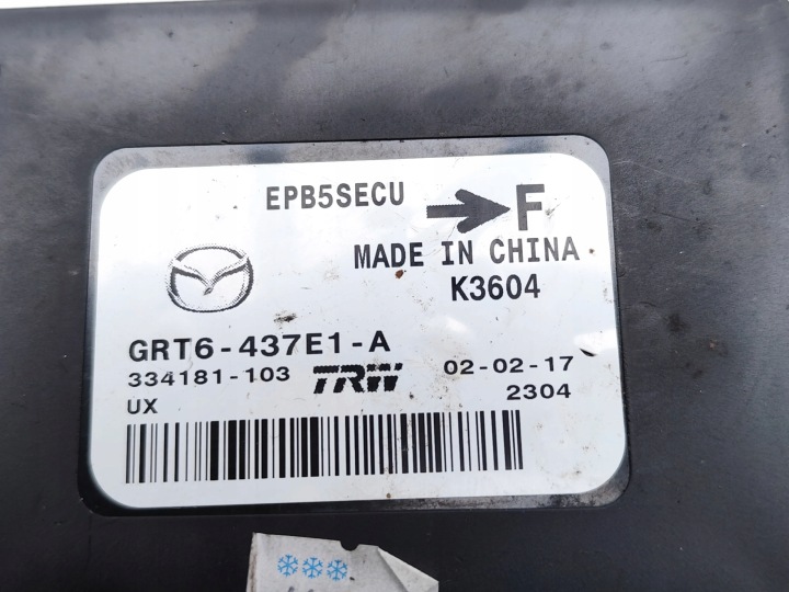 MAZDA 6 CONTRÔLEUR MODULE STATIONNEMENT PDC 2.2 D DIESEL 110KW (150 HP) 2017