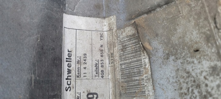 S6 C7 4G LIFT MOULURE SEUIL REVÊTEMENT DROITE LY9C 4G0853856N