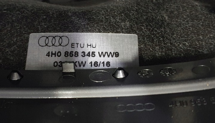 AUDI OE 4H0953512A 4H0858345