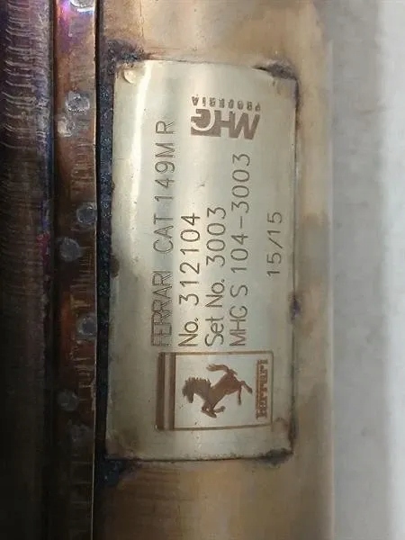 CATALYSEUR FERRARI 312104