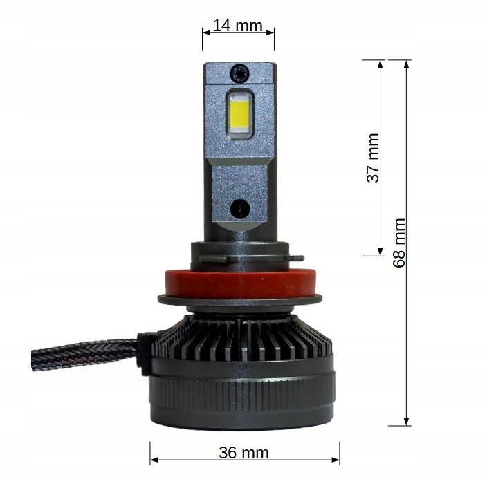 LUCES DIODO LUMINOSO LED H8 H11 CANBUS 24000 LM CSP BMW TOYOTA 