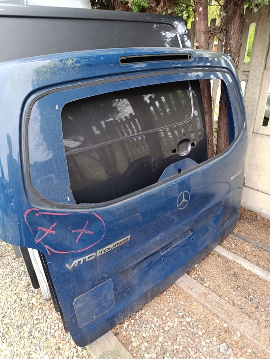 TAPA DE MALETERO PARTE TRASERA MERCEDES VITO W447 