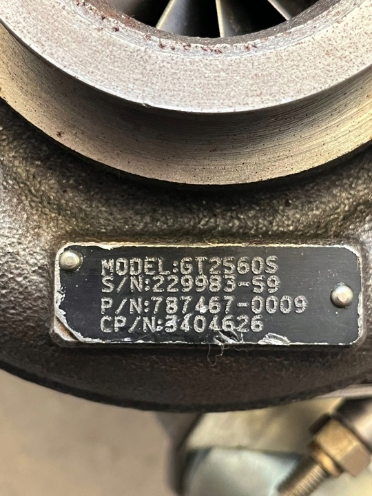 TURBOCOMPRESSEUR CATERPILLAR CAT PERKINS JCB 787467-0009 434133-0268 GT2560S