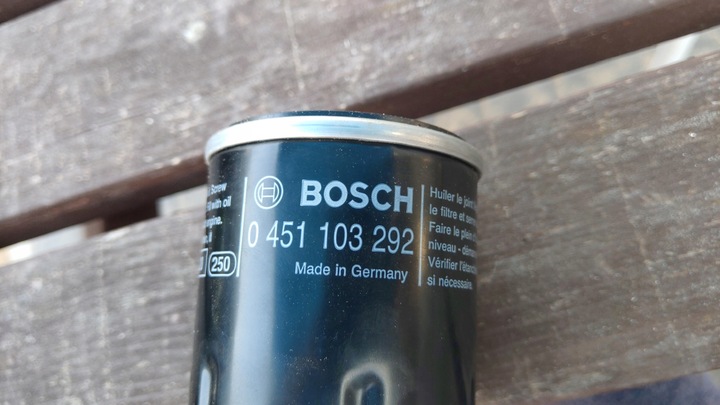 BOSCH 0 451 103 292 FILTRO ACEITES 