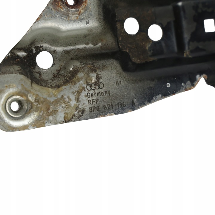 AUDI A3 8P SUPPORT GARDE-BOUE AVANT DROIT NOIR PHANTOM Z9Y