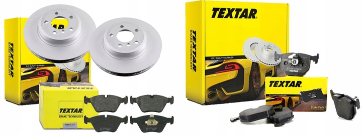 DISQUES SABOTS DE FREIN AVANT+ARRIÈRE TEXTAR BMW X3 E83 325MM photo 1 - milautoparts-fr.ukrlive.com