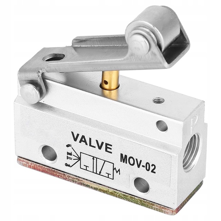 MOV-02 G1/8 SCREW LEVER ROLLS PNEUMATIC 