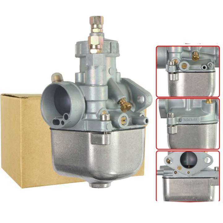 16N1-11 CARBURATEUR COMPLET LARGE PAPILLON DES GAZ SIMSON S50 S51 ALLEMAGNE
