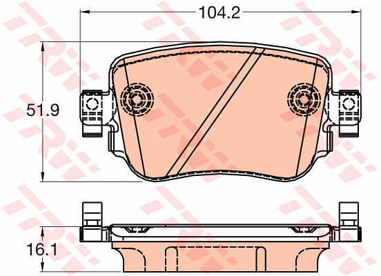 DISCOS ZAPATAS PARTE TRASERA TRW SEAT LEON ST 