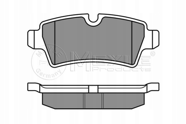 KIT ENSEMBLE PLAQUETTES FREINS [MEYLE]