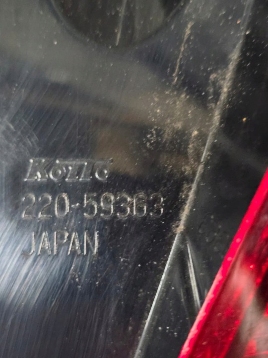 SUZUKI SWIFT MK8 LED DROITE PHARE ARRIÈRE ARRIÈRE