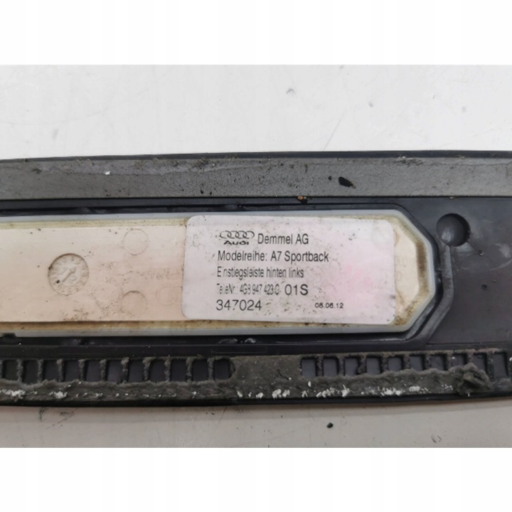 AUDI A7 S7 4G 2012 KIT MOULURES SEUILS (WEWNETRZNYCH)