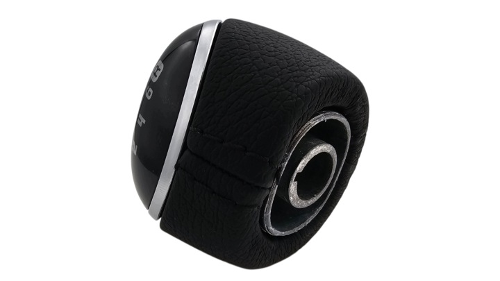 POMMEAU DE VITESSE CHANGEMENTS VITESSE FIAT 500L 2012-2025 6 VITESSE NOIRE PIEKNA!