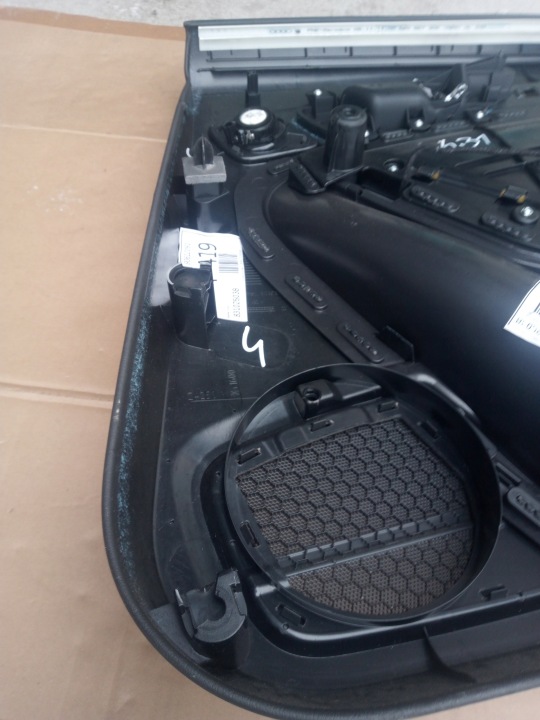 AUDI A4 B8 A5 COLLECTEUR GARNITURE DE PORTE PORTES GAUCHE ARRIÈRE ALCANTARA 4-31